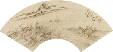 View full screen - View 1 of Lot 6078. 戴熙 山水|Dai Xi, Landscape.