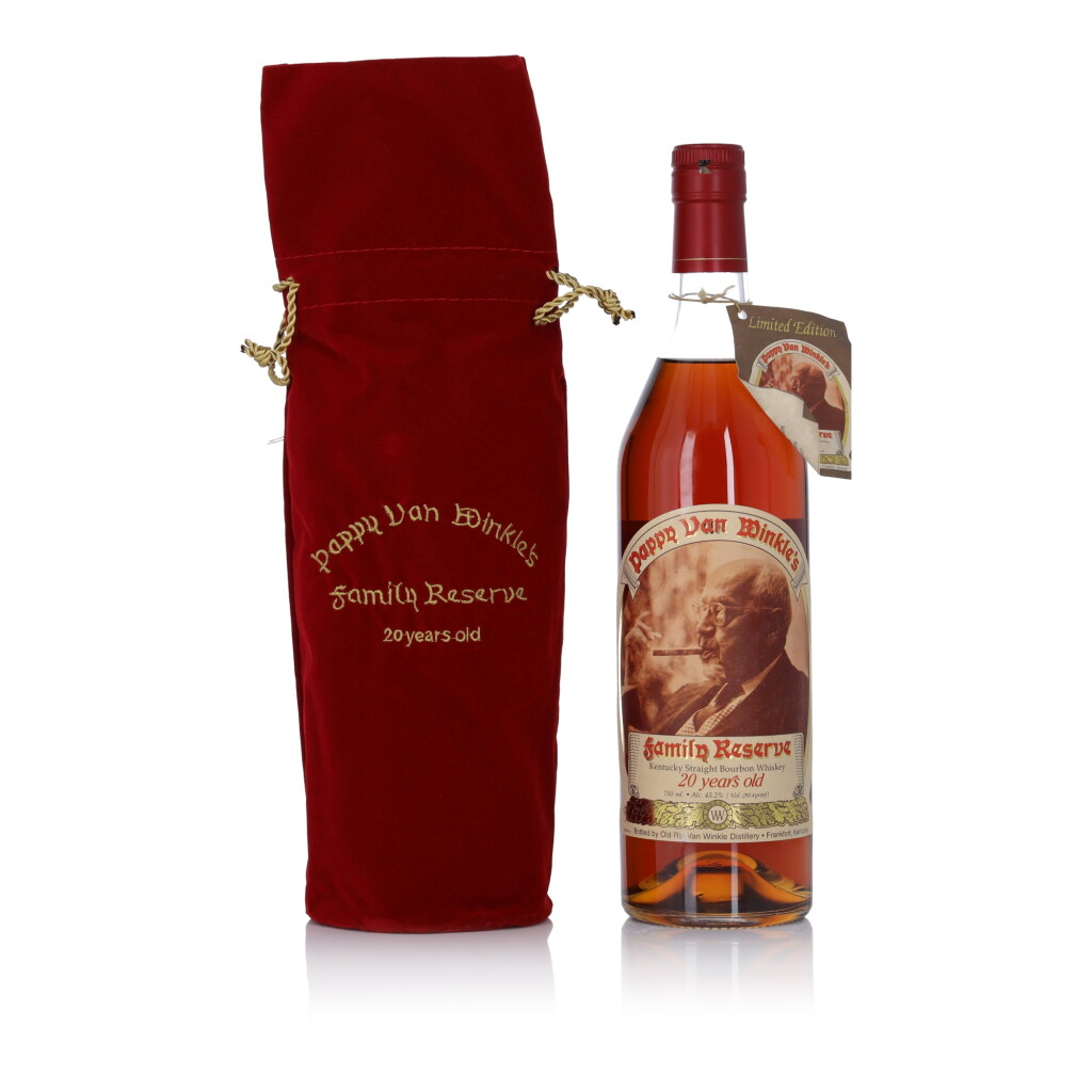 View full screen - View 1 of Lot 77. Pappy Van Winkle's 20 Year Old Family Reserve 90.4 Proof NV (1 BT 75cl).