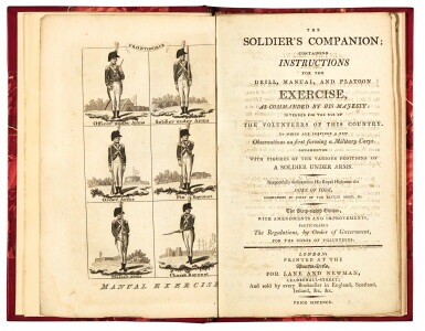 View full screen - View 1 of Lot 63. British Soldier in the late eighteenth and early nineteenth centuries, a collection of 34 volumes .
