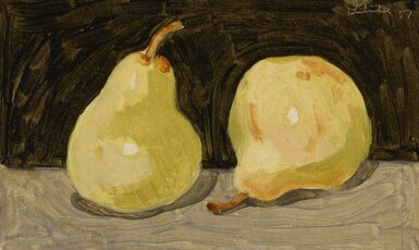 View full screen - View 1 of Lot 216. Pears.