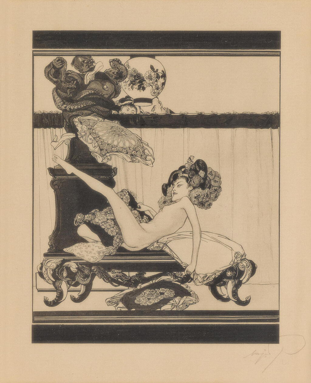 View full screen - View 1 of Lot 1754. Untitled (A Collection of Six Prints).