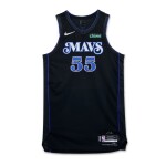 Derrick Jones Jr. Dallas Mavericks 2023-2024 In-Season Tournament Game Worn City Edition Jersey | Matched to 2 Games | Double-Double