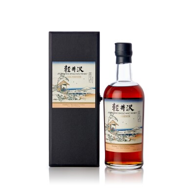 View full screen - View 1 of Lot 5083. 輕井澤 "冨嶽三十六景" 系列 Karuizawa 36 Views of Mount Fuji 20th Release 60.1 abv NV (1 BT70).