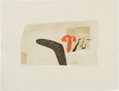 View full screen - View 1 of Lot 17. JULIUS BISSIER | UNTITLED.