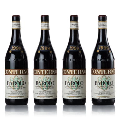 View full screen - View 1 of Lot 434. Barolo, Cascina Francia 1998 Giacomo Conterno (4 BT).