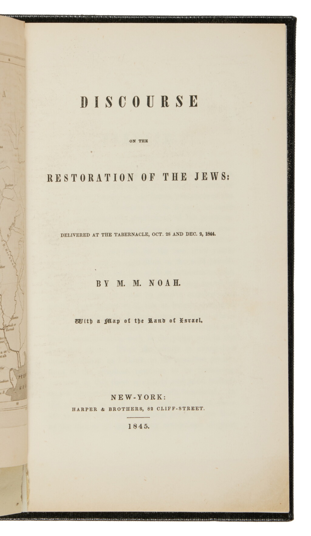 View full screen - View 1 of Lot 179. (Judaica) | "The most important address ever delivered by Noah".