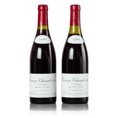 View full screen - View 1 of Lot 3023. Gevrey Chambertin, Les Combottes 1996 Domaine Leroy (2 BT).
