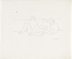 Sur la plage, II (Trois nus) (Bloch 43, see Cramer Books 10)