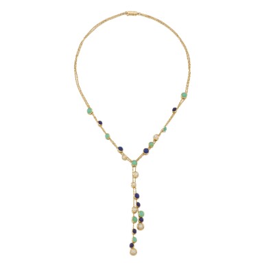 View full screen - View 1 of Lot 155. Gem Set Necklace, 'Mischievous' .