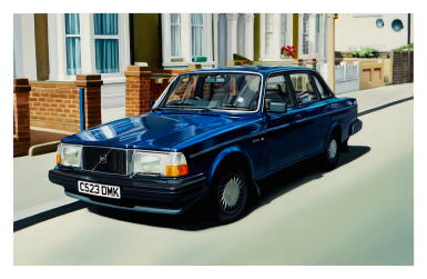 View full screen - View 1 of Lot 57. Blue Volvo.