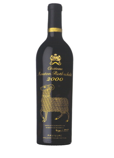 View full screen - View 1 of Lot 78. Château Mouton Rothschild 2000 (12 BT).