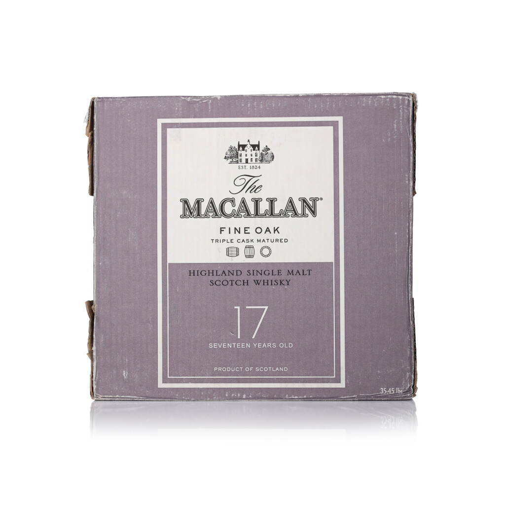 View full screen - View 1 of Lot 22. The Macallan Fine Oak 17 Year Old 43.0 abv NV (12 BTS 75cl).