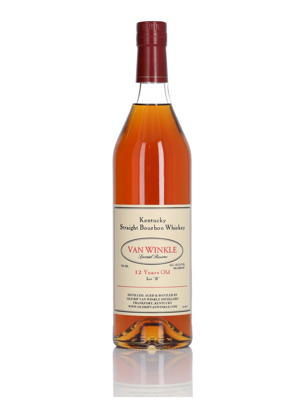 View full screen - View 1 of Lot 194. Van Winkle 12 Year Old Special Reserve Lot "B" 90.4 Proof NV (1 Bottle 75cl).