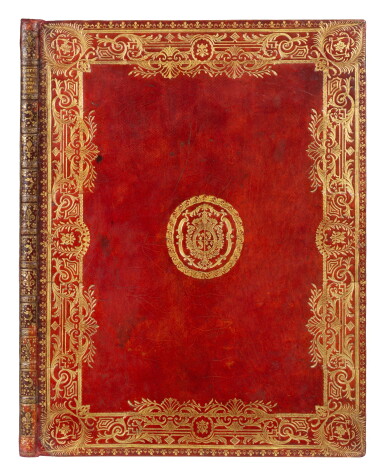 View full screen - View 1 of Lot 485. Description des festes...1740. Édition originale de l'un des plus somptueux livres de fêtes du XVIIIe siècle..