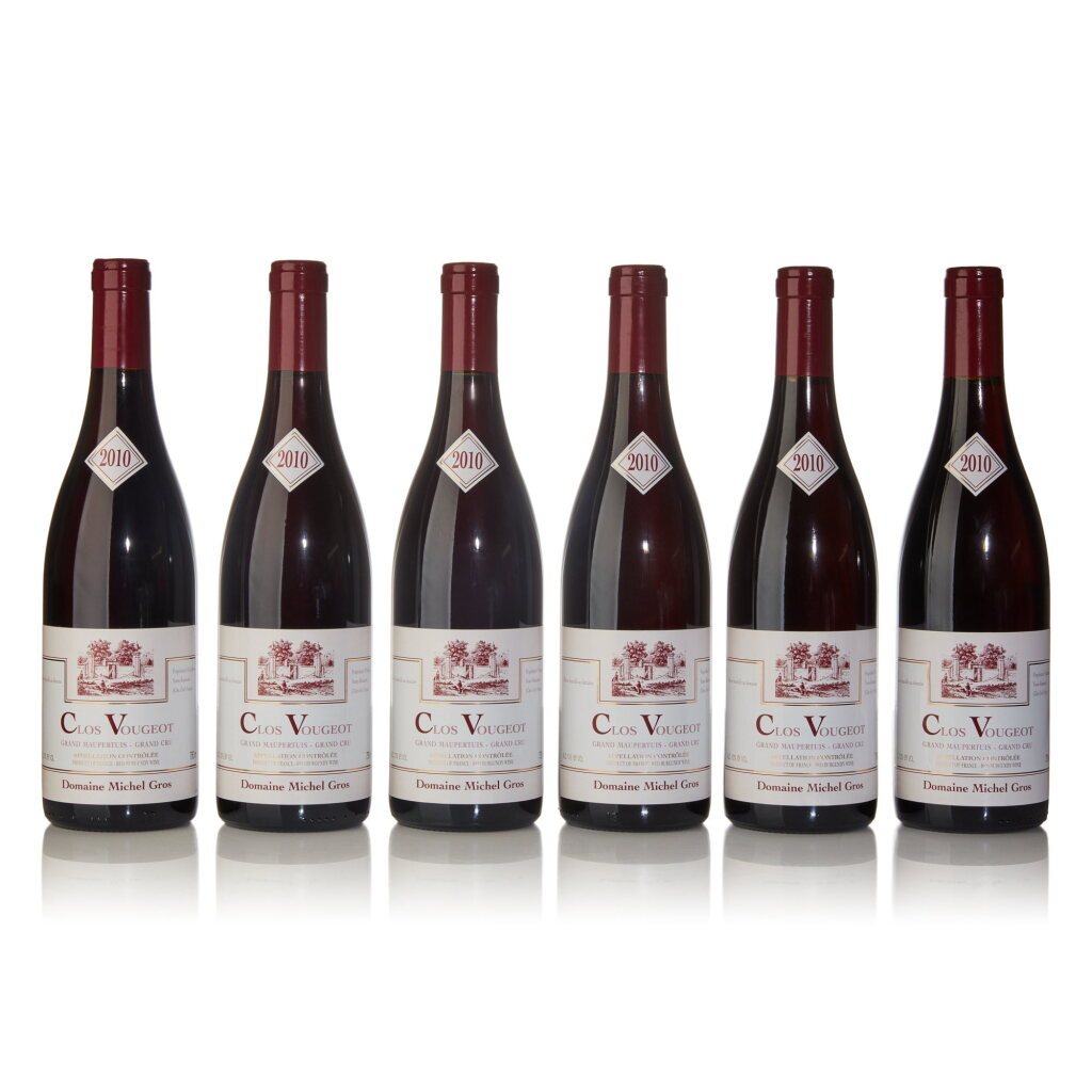 View full screen - View 1 of Lot 245. Clos de Vougeot 2010 Michel Gros (6 BT).