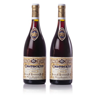 View full screen - View 1 of Lot 57. Chambertin 2012 Domaine Armand Rousseau (2 BT).