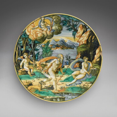 View full screen - View 1 of Lot 658. Italian, Urbino, circa 1540-50.