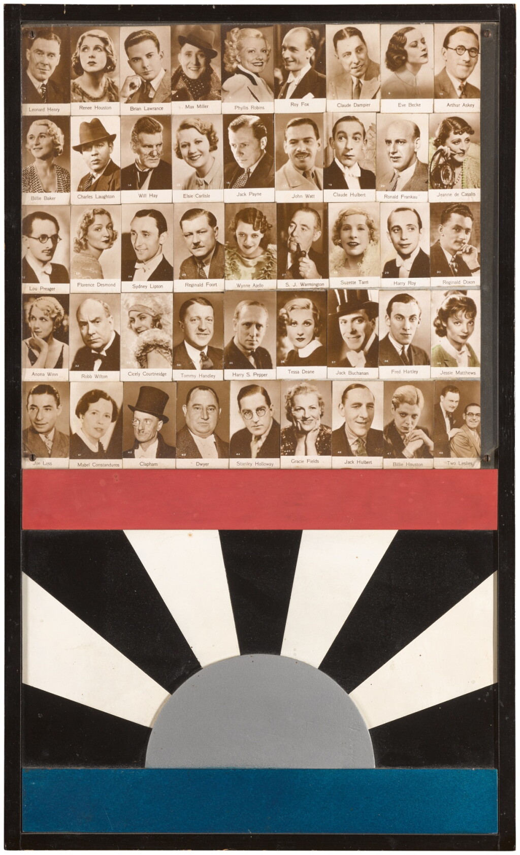 View full screen - View 1 of Lot 672. Collage.