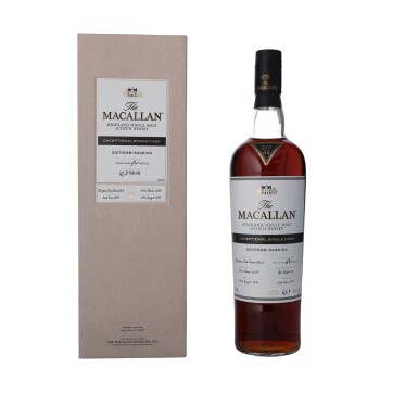 View full screen - View 1 of Lot 38. The Macallan Exceptional Single Cask 2017/ESB-5235/04 63.8 abv 2005 (1 BT75).