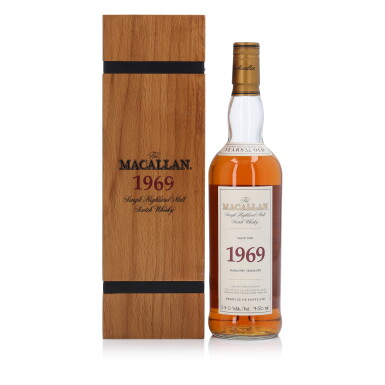 View full screen - View 1 of Lot 8. The Macallan Fine & Rare 32 Year Old Cask #10412 59.0 abv 1969 (1 Bottle 75cl).