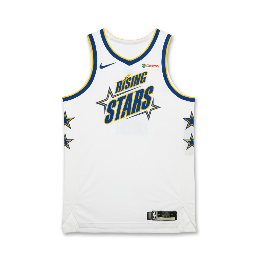 View full screen - View 1 of Lot 47. Dalton Knecht Game Worn ‘NBA All-Star’ Rising Stars Jersey.