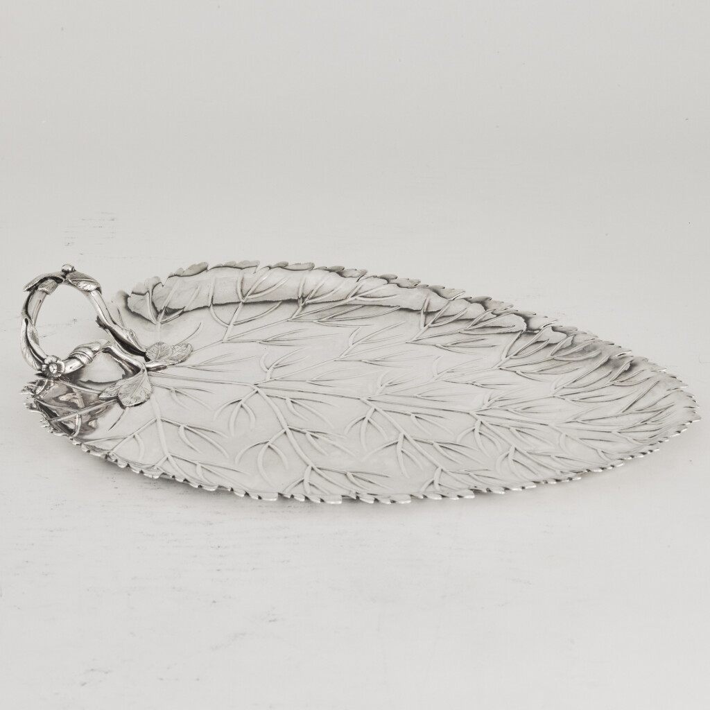 View full screen - View 1 of Lot 377. A George III silver serving dish, Frederick Kandler, London, 1762.