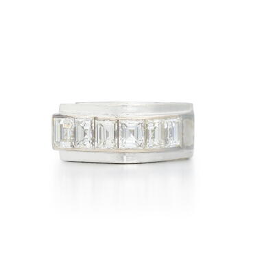View full screen - View 1 of Lot 2875. Diamond Ring | 0.51克拉 E 色 鑽石戒指.