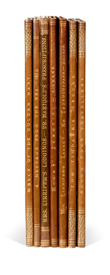 View full screen - View 1 of Lot 123. DICKENS | A collection of seven 'Extra Christmas Numbers' from Household Words and All the Year Round, 1854-1866.