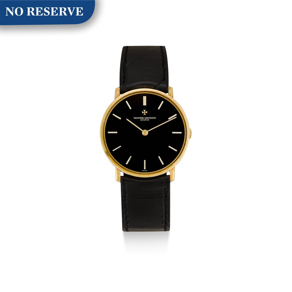 View full screen - View 1 of Lot 860. VACHERON CONSTANTIN | PATRIMONY, REFERENCE 34014 A YELLOW GOLD WRISTWATCH, CIRCA 1978.