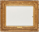 A provincial Louis XIV-style carved giltwood frame
