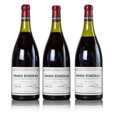 View full screen - View 1 of Lot 8. Grands Echézeaux 1989 Domaine de la Romanée-Conti (3 MAG).