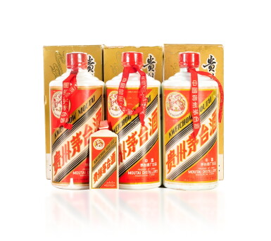 1985年产 “飞天牌”贵州茅台酒 Kweichow Flying Fairy Moutai 1985 (3 x 500ml)