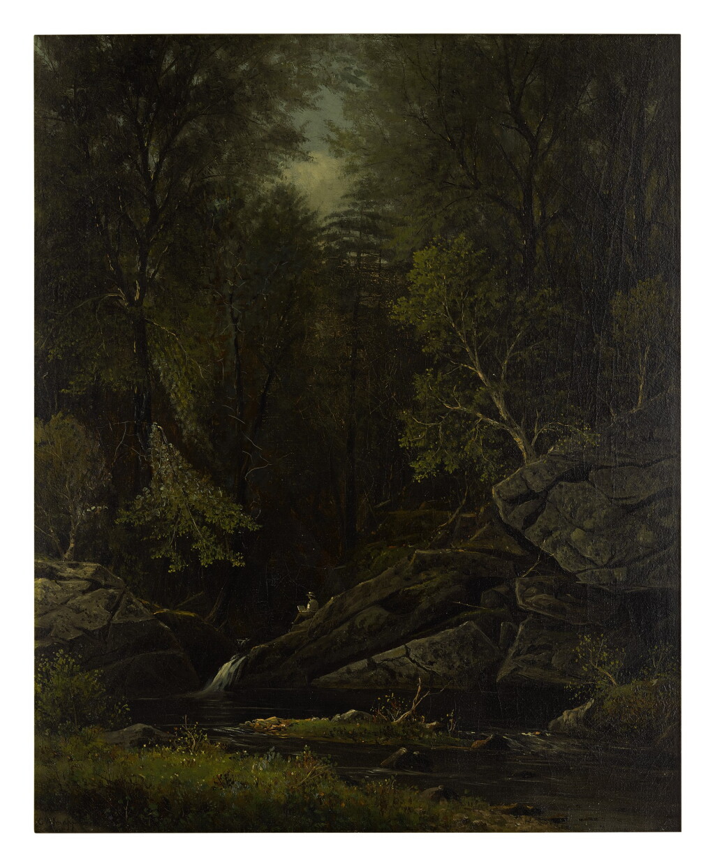 View full screen - View 1 of Lot 21. CHARLES W. KNAPP | ARTIST SKETCHING.