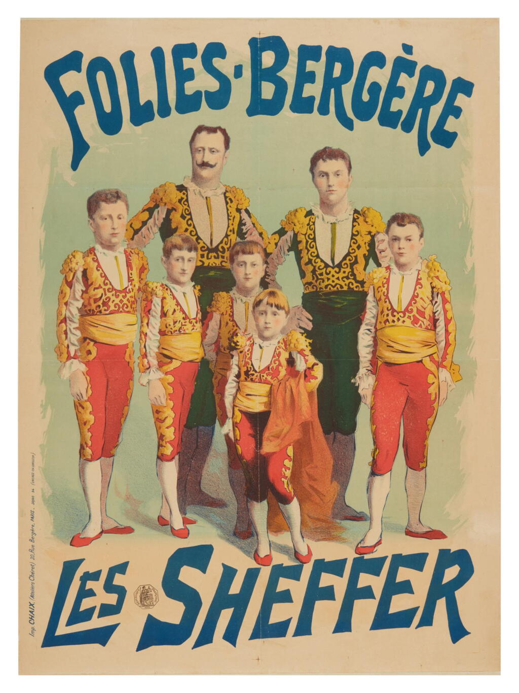 View full screen - View 1 of Lot 554. Schaffer, Severus, Sylvester Schaffer, & many smaller Schaffers | The famous Schaffer family of jugglers.