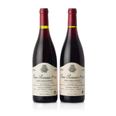 View full screen - View 1 of Lot 5525. Vosne Romanée, Cros Parantoux 1999 Emmanuel Rouget (2 BT).