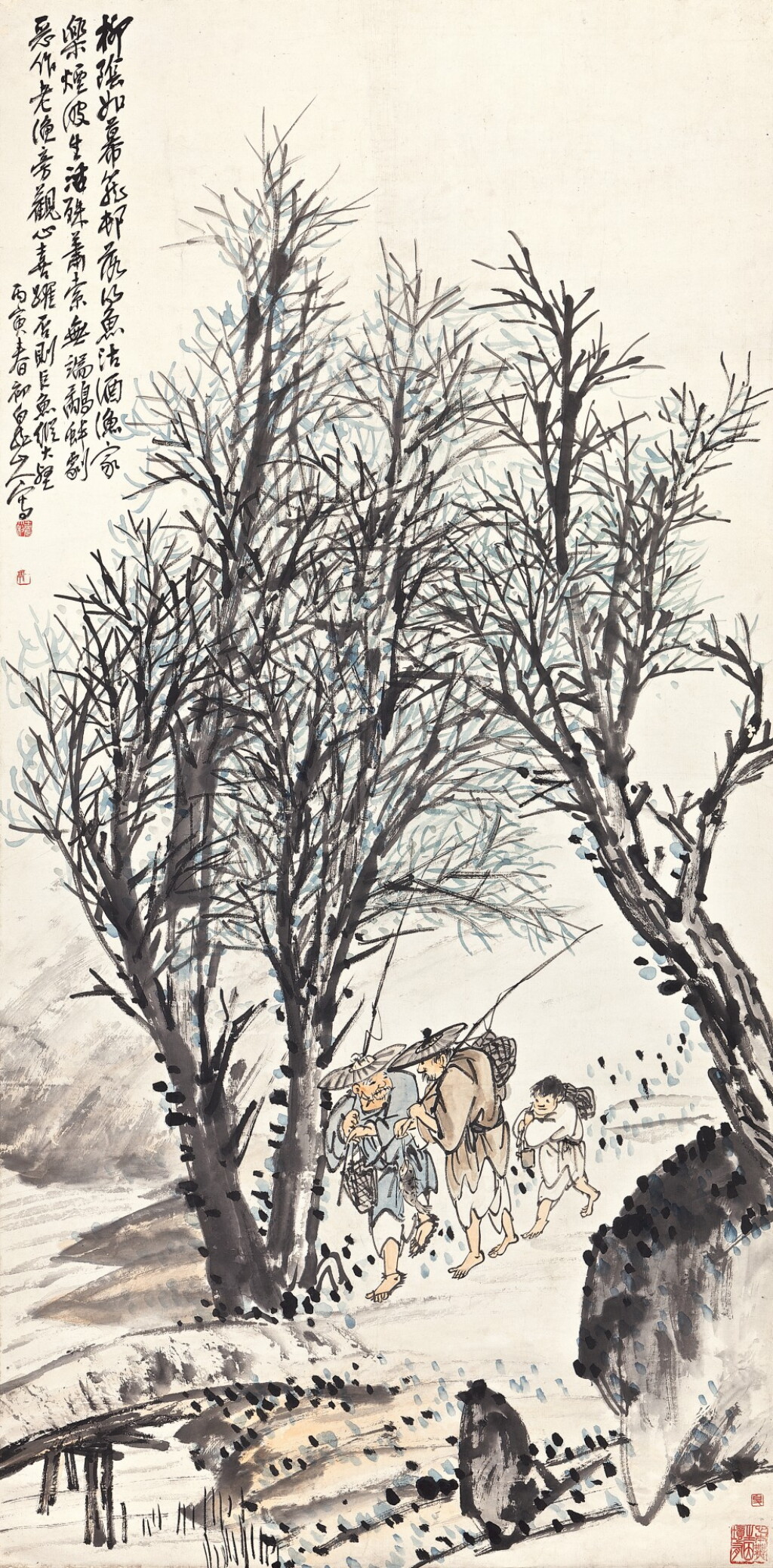 View full screen - View 1 of Lot 2678. Wang Zhen 王震 | Fishing Amusement 漁家樂.
