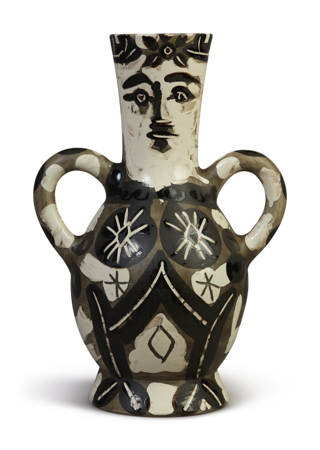 View full screen - View 1 of Lot 46. PABLO PICASSO | VASE DEUX ANSES HAUTES (A.R. 141).