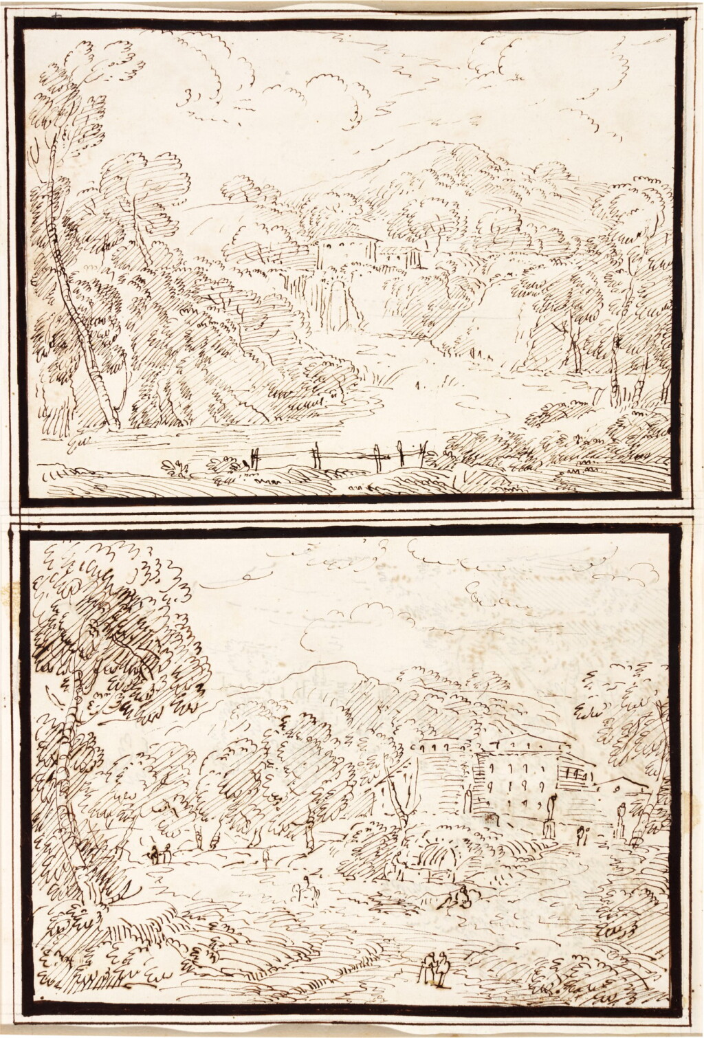 View full screen - View 1 of Lot 223. MARCO RICCI | TEN 'VEDUTE DI FANTASIA'.