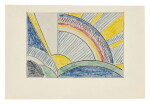 Modern Painting with Sun Rays (Study)