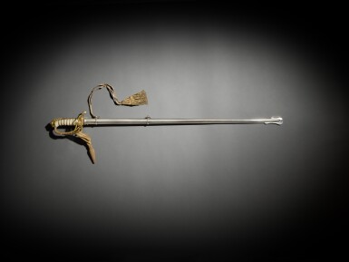 View full screen - View 1 of Lot 242. A British standard military-type officer's sabre of Khedive Abbas Hilmi II (1874-1944), work of Firmin & Sons Ltd., London, the blade dated 1309 AH/1891-92 AD.