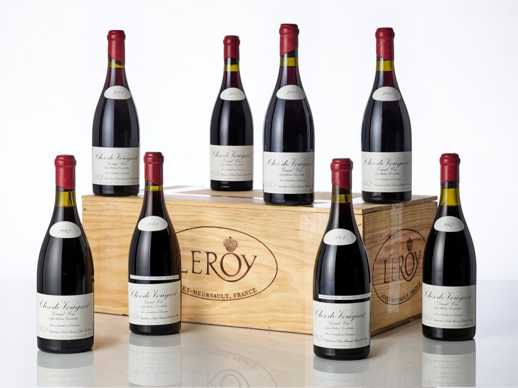 View full screen - View 1 of Lot 6853. Clos de Vougeot 2002 Domaine Leroy (6 BT).