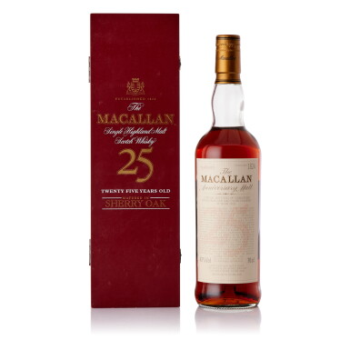 View full screen - View 1 of Lot 310. The Macallan 25 Year Old Anniversary Malt 43.0 abv NV (1 BT70).