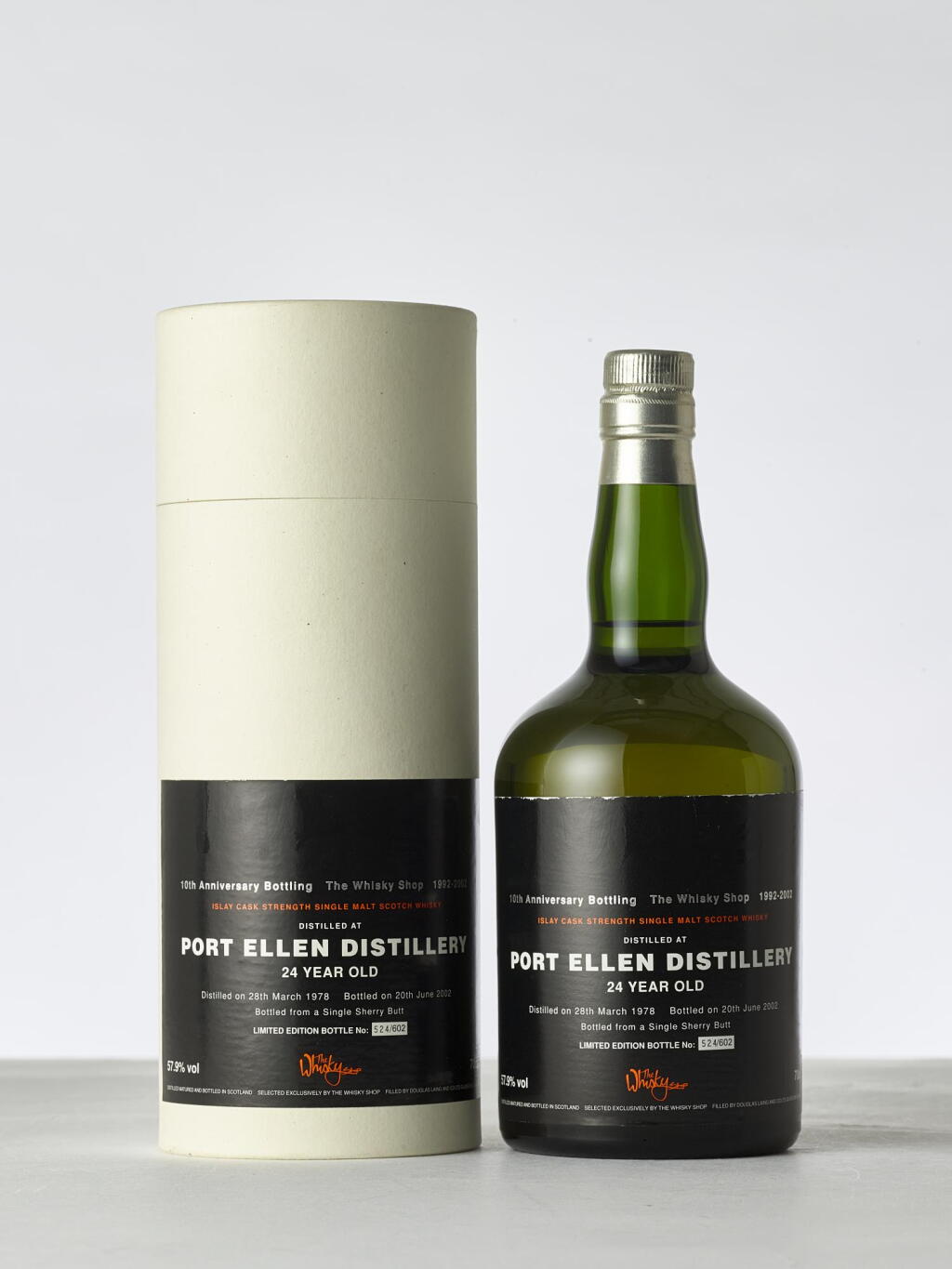 View full screen - View 1 of Lot 2064. Port Ellen 24 Year Old 57.9 abv 1978 (1 BT70).