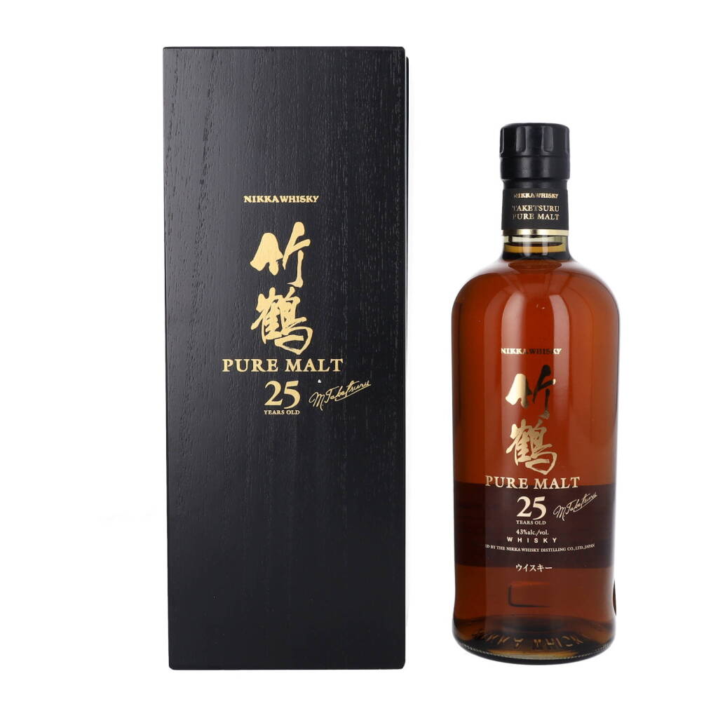 View full screen - View 1 of Lot 5459. Nikka Taketsuru Pure Malt 25 Year Old 43.0 abv NV (1 BT70).