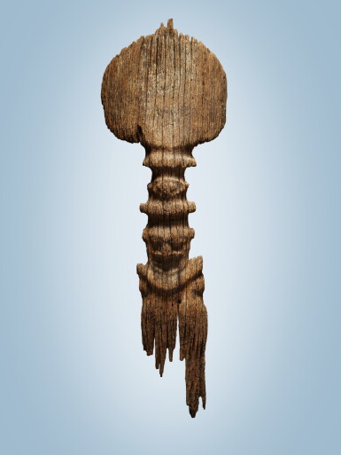 View full screen - View 1 of Lot 13. Kanak Roof Spire, Grand Terre, New Caledonia.
