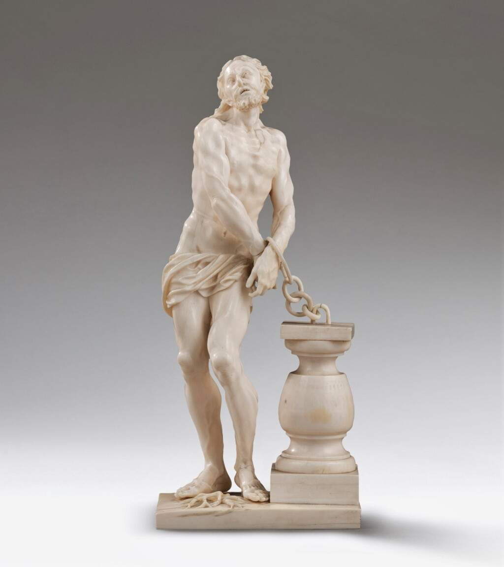 View full screen - View 1 of Lot 340. Christ at the column | Christ à la Colonne .