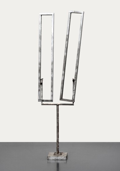 View full screen - View 1 of Lot 110. Two Open Rectangles Excentric.