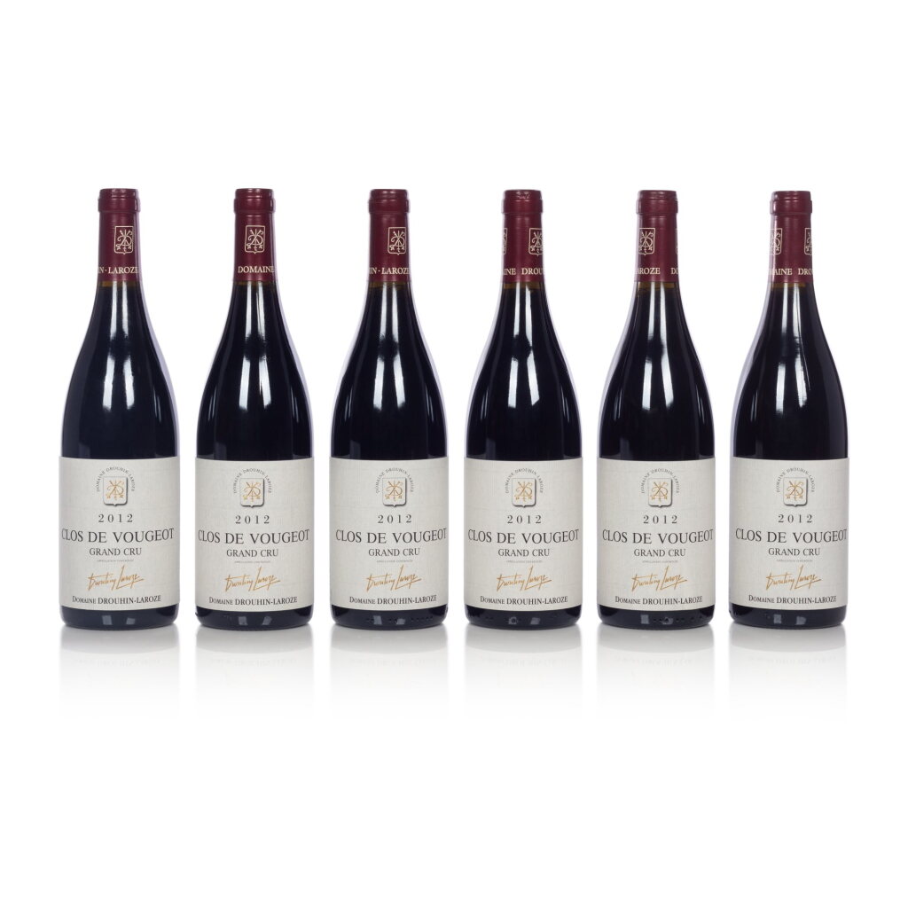 View full screen - View 1 of Lot 619. Clos de Vougeot 2012 Drouhin-Laroze (12 BT).