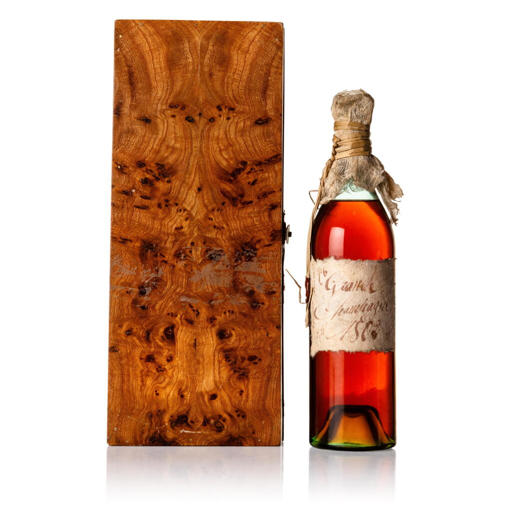 View full screen - View 1 of Lot 510. Lheraud Grande Champagne Cognac 40.0 abv 1802 (1 BT70).