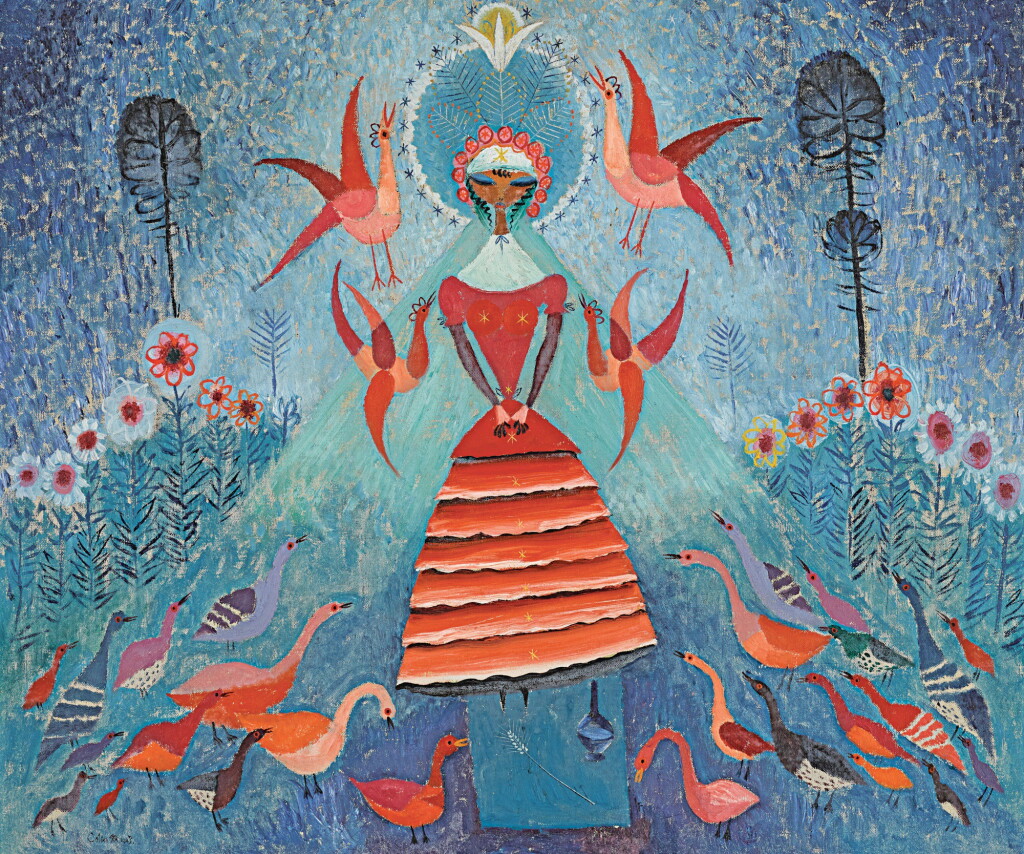 View full screen - View 1 of Lot 37. COLIN MIDDLETON, R.H.A. | THE COMING OF THE BIRDS.